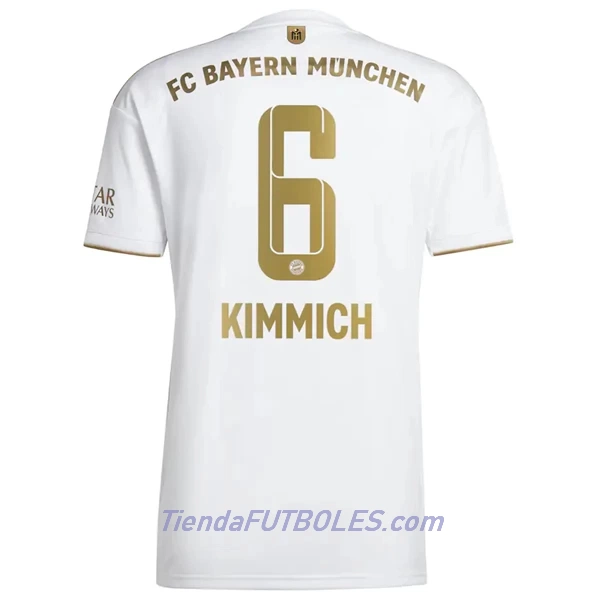 Camiseta FC Bayern de Múnich Kimmich 6 Hombre Segunda 2022/23