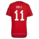 Camiseta Gales Bale 11 Hombre Primera Mundial 2022