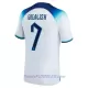 Camiseta Inglaterra Grealish 7 Hombre Primera Mundial 2022