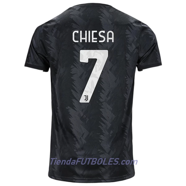 Camiseta Juventus Chiesa 7 Hombre Segunda 2022/23