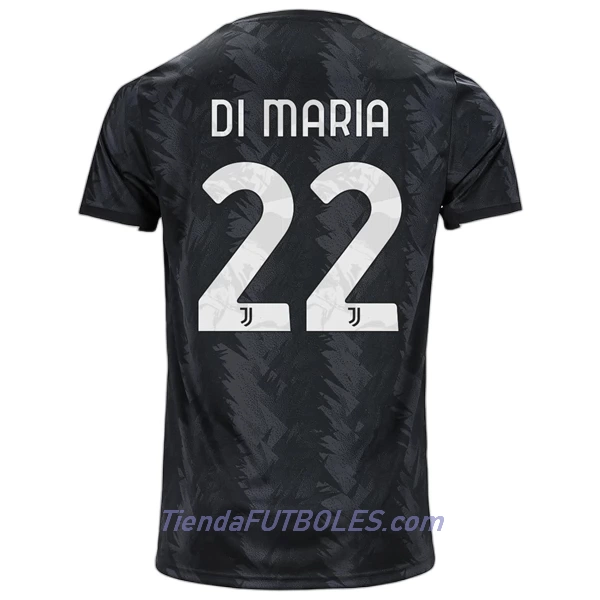 Camiseta Juventus Di Maria 22 Hombre Segunda 2022/23