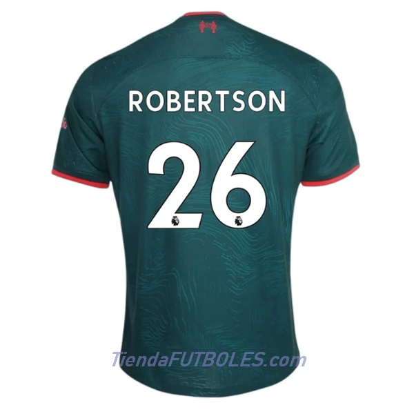 Camiseta Liverpool Robertson 26 Hombre Tercera 2022/23