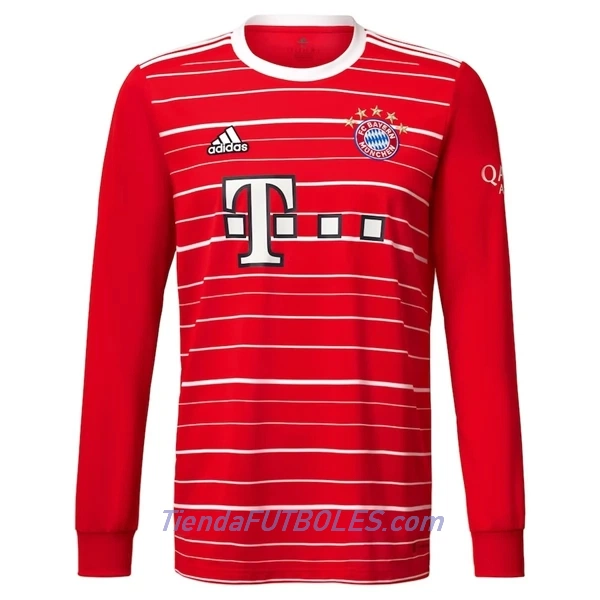 Camiseta Manga Larga FC Bayern de Múnich Hombre Primera 2022/23