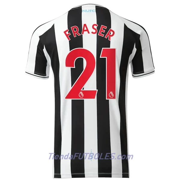 Camiseta Newcastle United Fraser 21 Hombre Primera 2022/23