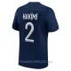 Camiseta Paris Saint-Germain Hakimi 2 Hombre Primera 2022/23