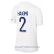 Camiseta Paris Saint-Germain Hakimi 2 Hombre Tercera 2022/23