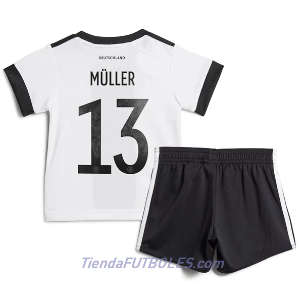 Conjunto Alemania Müller 13 Niño Primera Mundial 2022