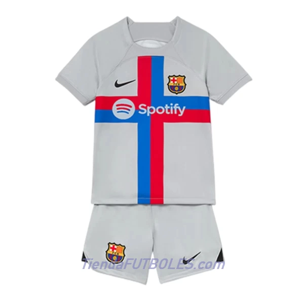 Conjunto FC Barcelona Niño Tercera 2022/23