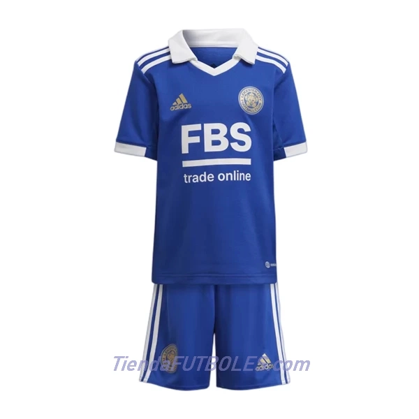 Conjunto Leicester City Niño Primera 2022/23