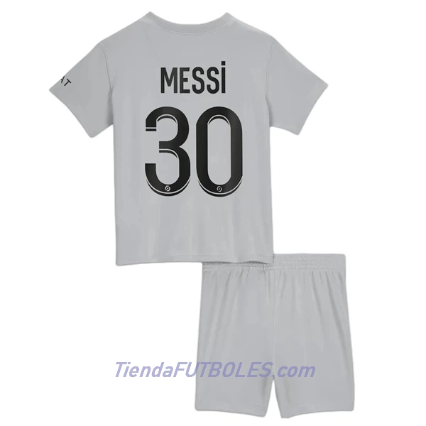Conjunto Paris Saint-Germain Messi 30 Niño Segunda 2022/23