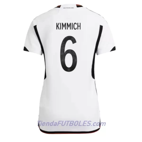 Camiseta Alemania Joshua Kimmich 6 Mujer Primera Mundial 2022