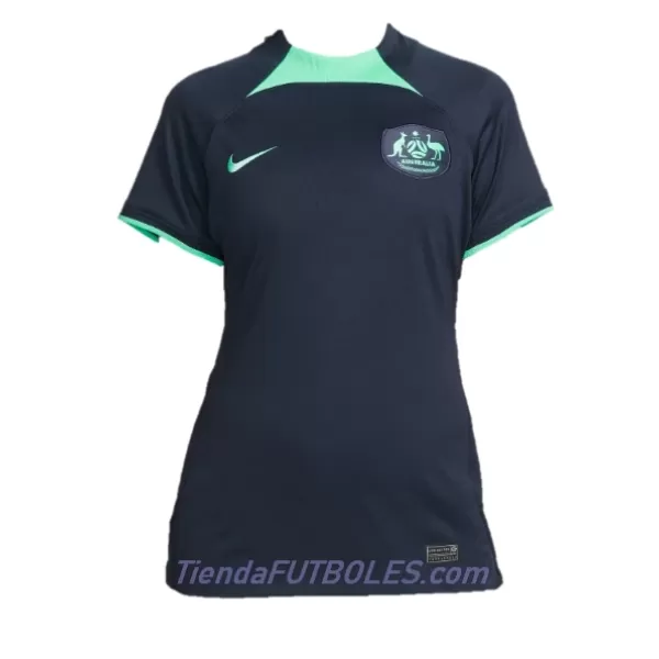 Camiseta Australia Mujer Segunda Mundial 2022
