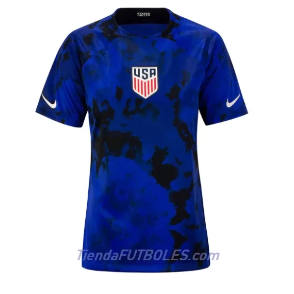 Camiseta Estados Unidos Mujer Segunda Mundial 2022
