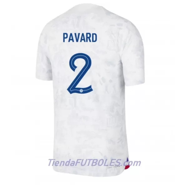 Camiseta Francia Benjamin Pavard 2 Hombre Segunda Mundial 2022