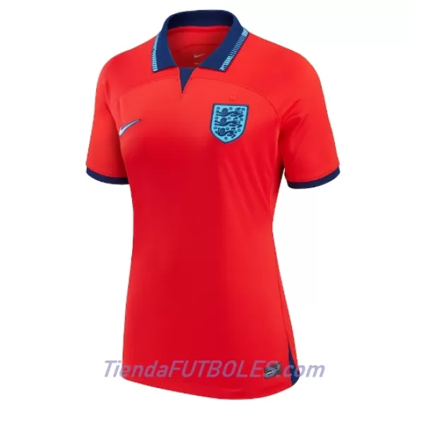 Camiseta Inglaterra Mujer Segunda Mundial 2022