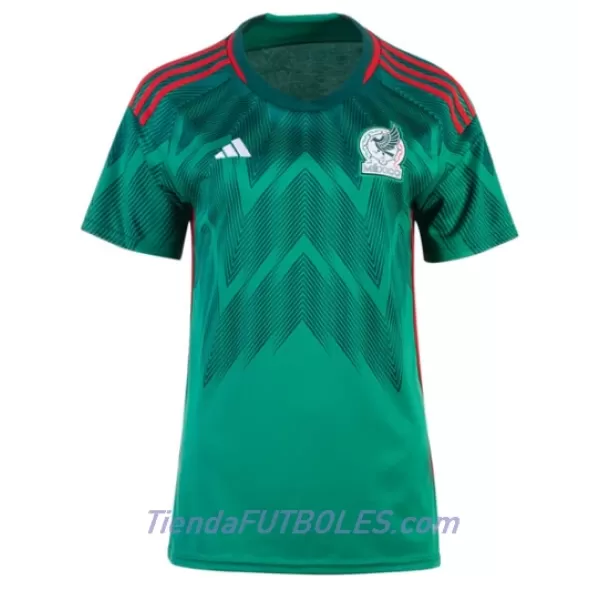Camiseta México Mujer Primera Mundial 2022