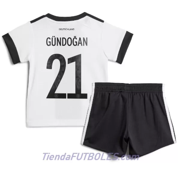 Conjunto Alemania Ilkay Gundogan 21 Niño Primera Mundial 2022