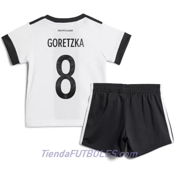 Conjunto Alemania Leon Goretzka 8 Niño Primera Mundial 2022