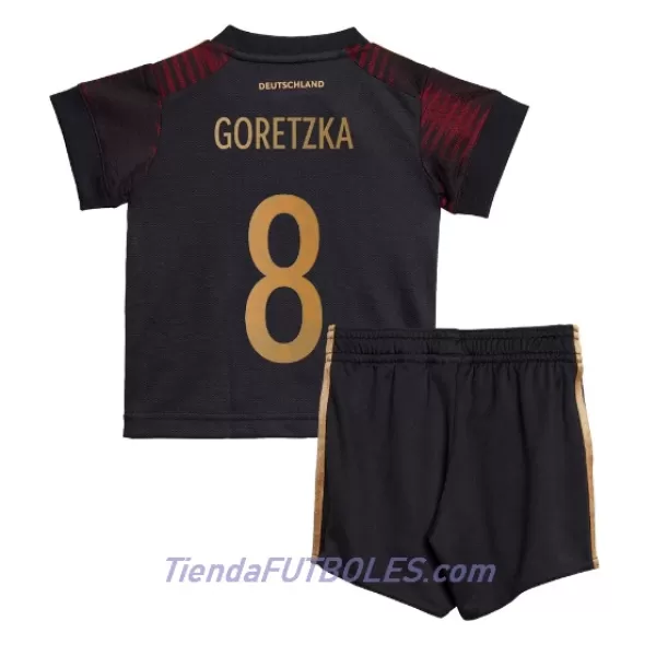 Conjunto Alemania Leon Goretzka 8 Niño Segunda Mundial 2022