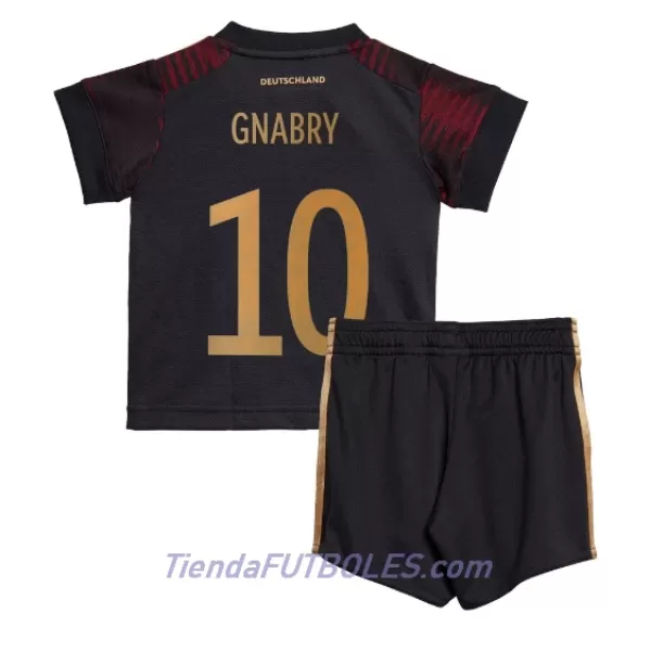 Conjunto Alemania Serge Gnabry 10 Niño Segunda Mundial 2022