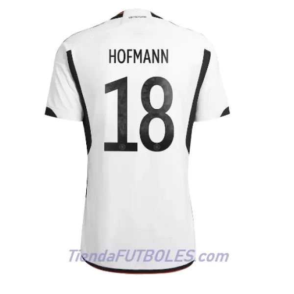 Camiseta Alemania Jonas Hofmann 18 Hombre Primera Mundial 2022