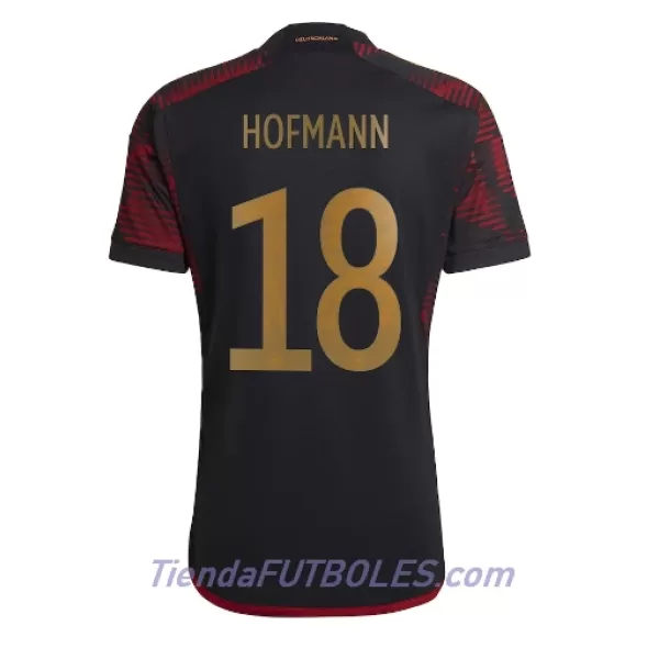 Camiseta Alemania Jonas Hofmann 18 Hombre Segunda Mundial 2022