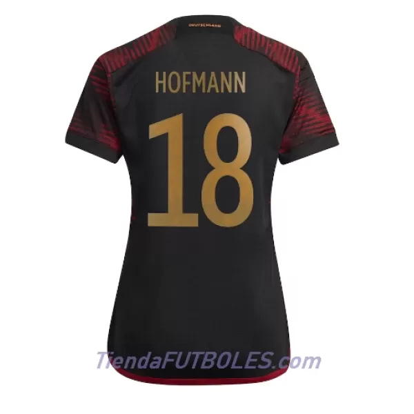 Camiseta Alemania Jonas Hofmann 18 Mujer Segunda Mundial 2022