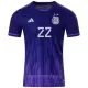 Camiseta Argentina Lautaro Martinez 22 Hombre Segunda Mundial 2022