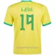 Camiseta Brasil G. Jesus 19 Hombre Primera Mundial 2022
