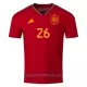 Camiseta España Pedri 26 Hombre Primera Mundial 2022
