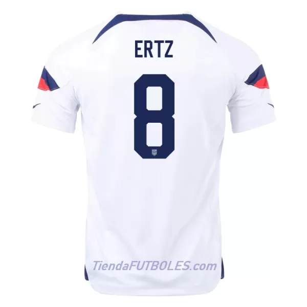 Camiseta Estados Unidos Ertz 8 Hombre Primera Mundial 2022