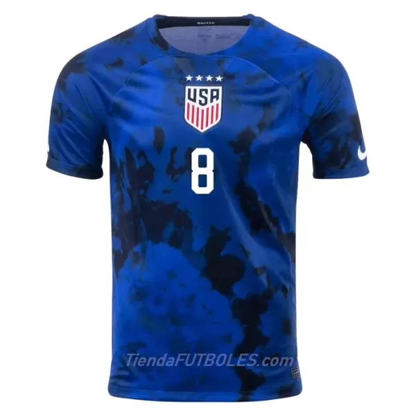 Camiseta Estados Unidos Ertz 8 Hombre Segunda Mundial 2022
