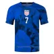 Camiseta Estados Unidos Heath 7 Hombre Segunda Mundial 2022