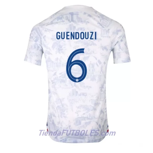 Camiseta Francia Matteo Guendouzi 6 Hombre Segunda Mundial 2022