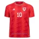 Camiseta Gales Ramsey 10 Hombre Primera Mundial 2022