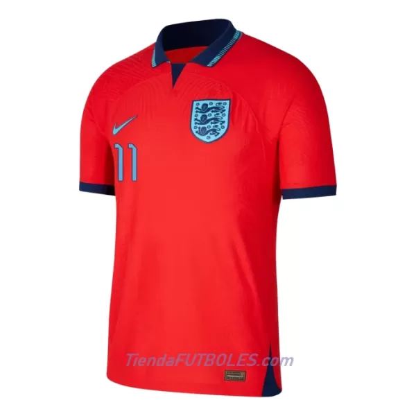 Camiseta Inglaterra Rashford 11 Hombre Segunda Mundial 2022