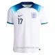 Camiseta Inglaterra Saka 17 Hombre Primera Mundial 2022
