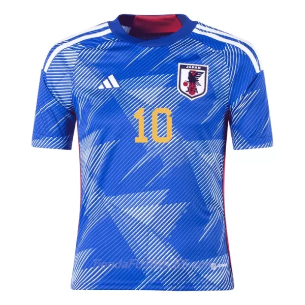 Camiseta Japón Minamino 10 Hombre Primera Mundial 2022