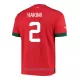Camiseta Marruecos Hakimi 2 Hombre Primera Mundial 2022
