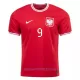 Camiseta Polonia Lewandowski 9 Hombre Segunda Mundial 2022