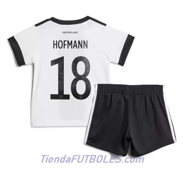 Conjunto Alemania Jonas Hofmann 18 Niño Primera Mundial 2022