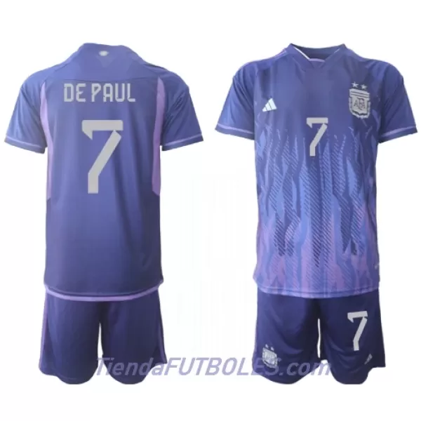 Conjunto Argentina de Paul 7 Niño Segunda Mundial 2022