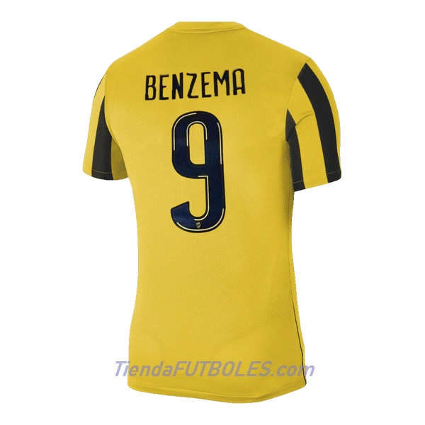Camiseta Al Ittihad Benzema 9 Hombre Primera 2022/23