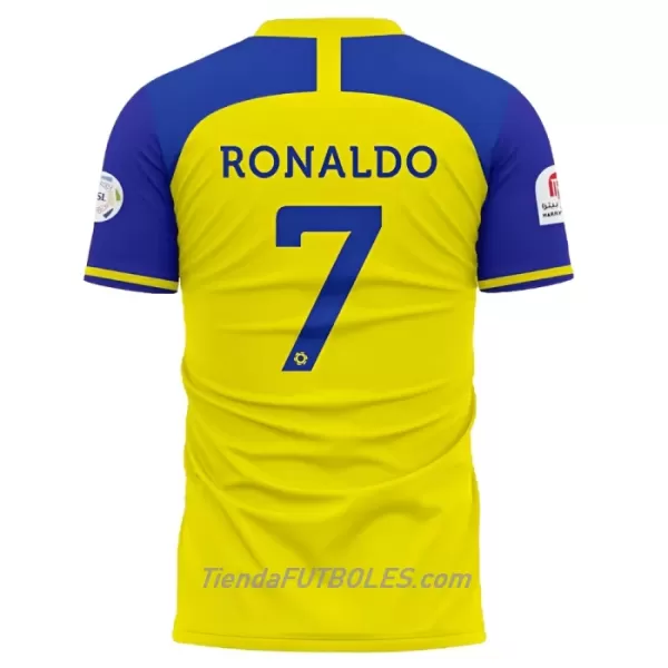 Camiseta Al Nassr Ronaldo 7 Hombre Primera 2022/23