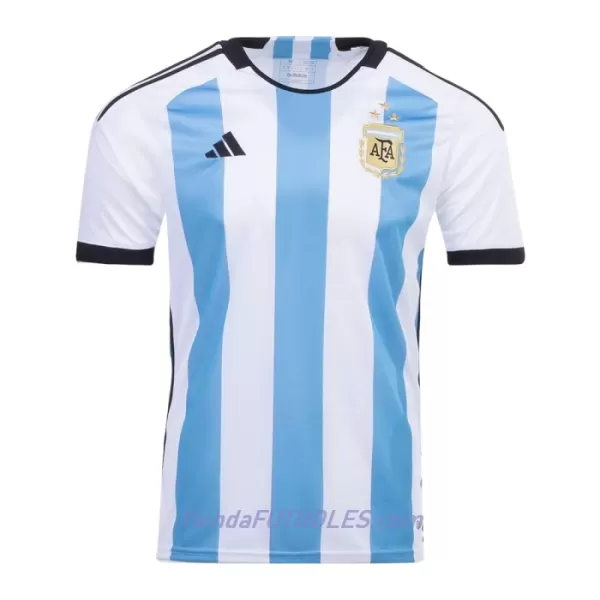 Camiseta Argentina 3 Star Hombre Primera Mundial 2022