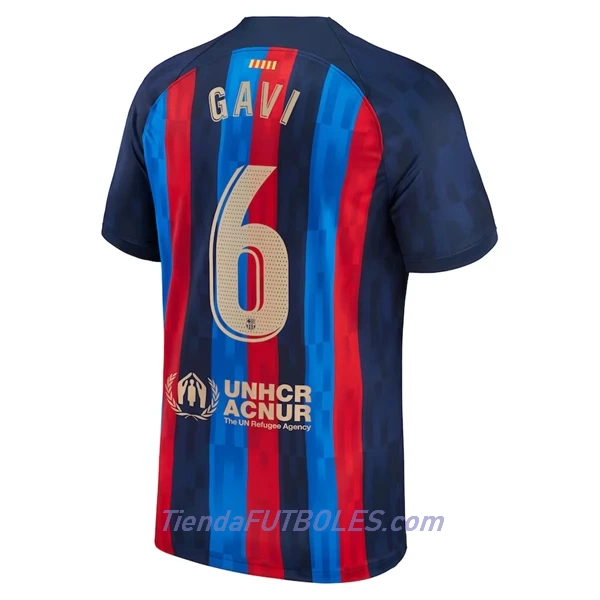 Camiseta Fc Barcelona Gavi 6 Hombre Primera 2022/23