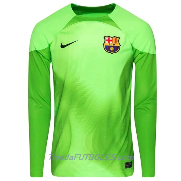 Camiseta Portero FC Barcelona Hombre Primera 2022/23 Manga Larga