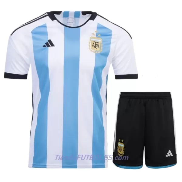 Conjunto Argentina 3 Star Niño Primera Mundial 2022