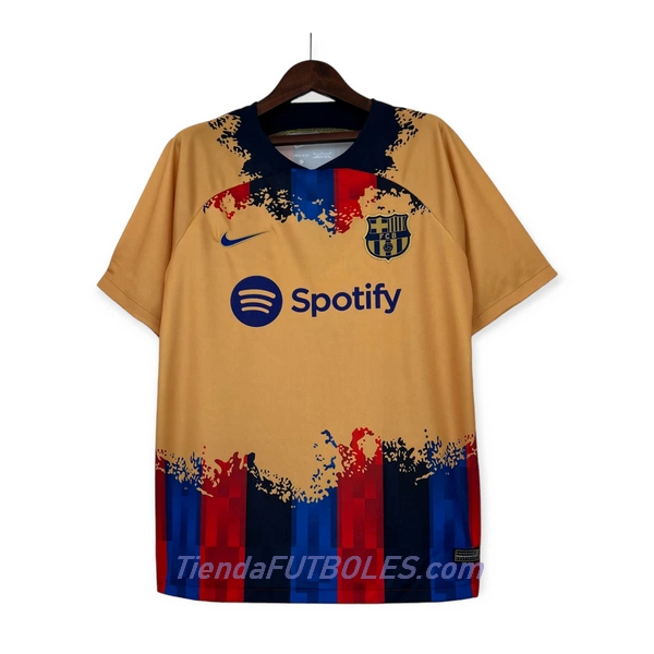 Camiseta BARCELONA Hombre 23/24 Amarilla - Especial