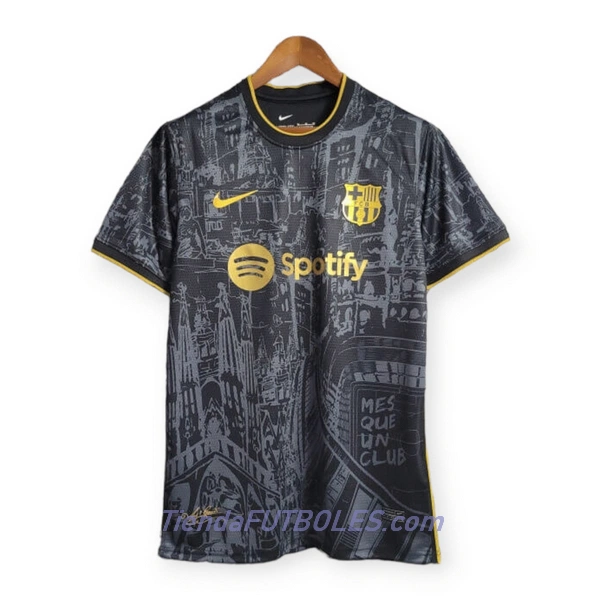 Camiseta BARCELONA Hombre 23/24 Negra - Especial